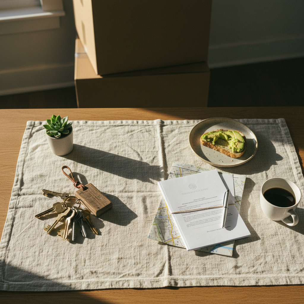 A person reviewing a grant deed document for an FSBO home selling transaction in Sacramento